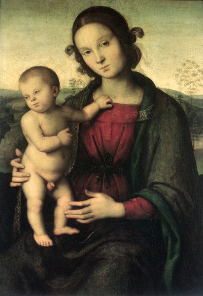 Madonna and Child by Pietro Perugino